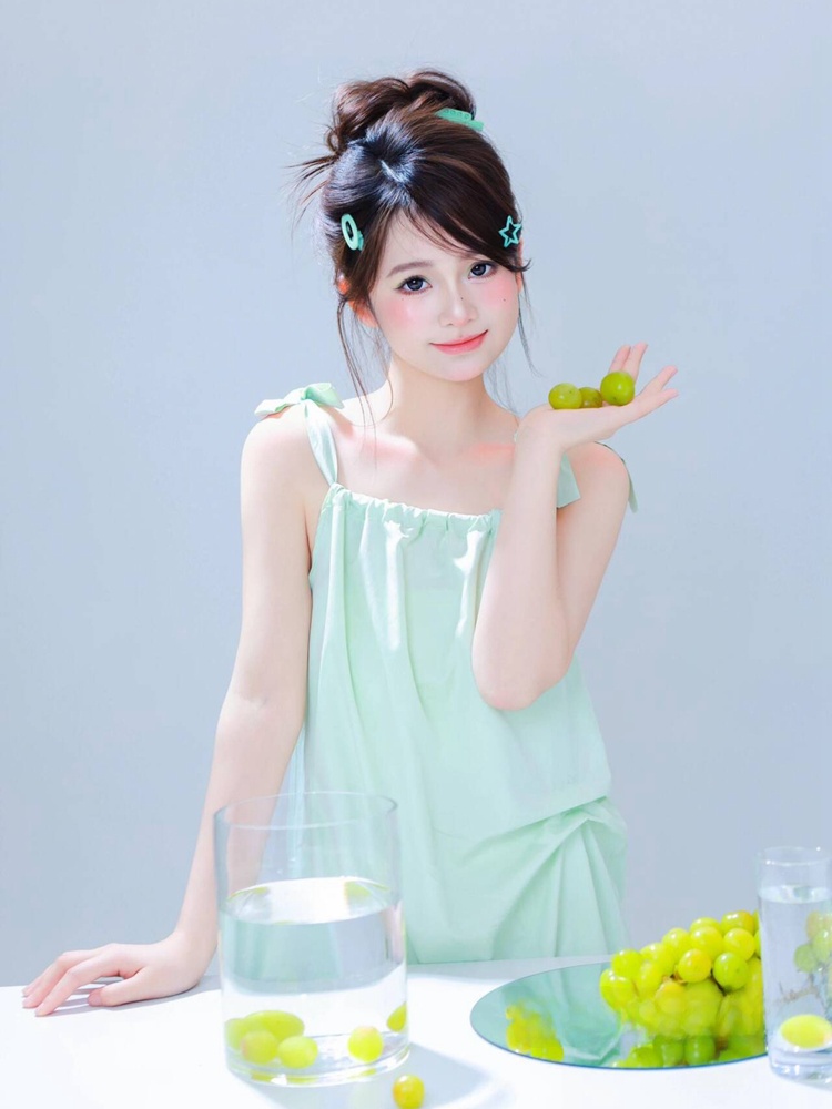 Summer Clothing Girl - 새로운 여름 사진 한국 스타일 달콤하고