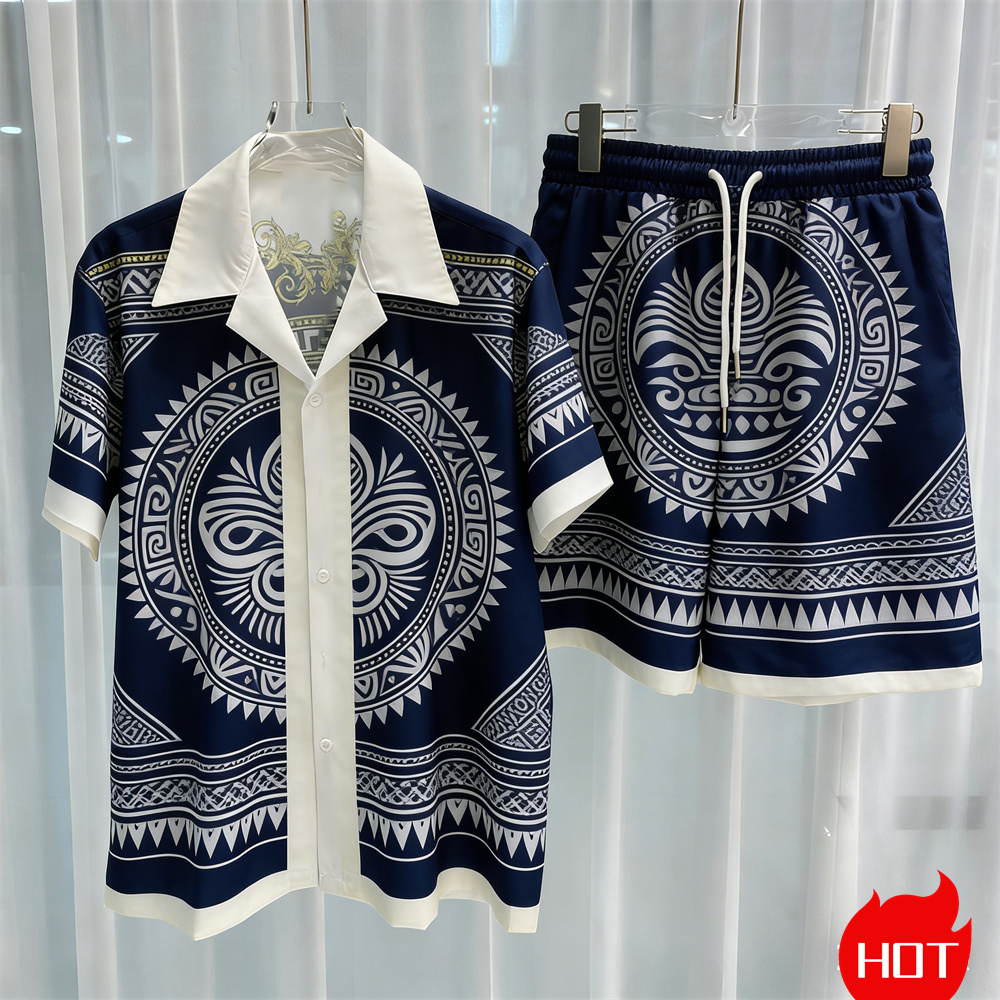 Summer Clothing Pieces - 여름 남성 셔츠 세트 3D 코코넛