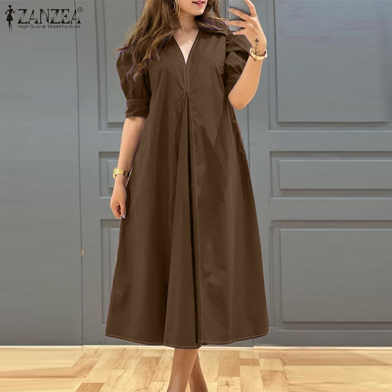 Summer Clothing For Older Women - ZANZEA 플러스 사이즈 5XL 여성 캐주얼