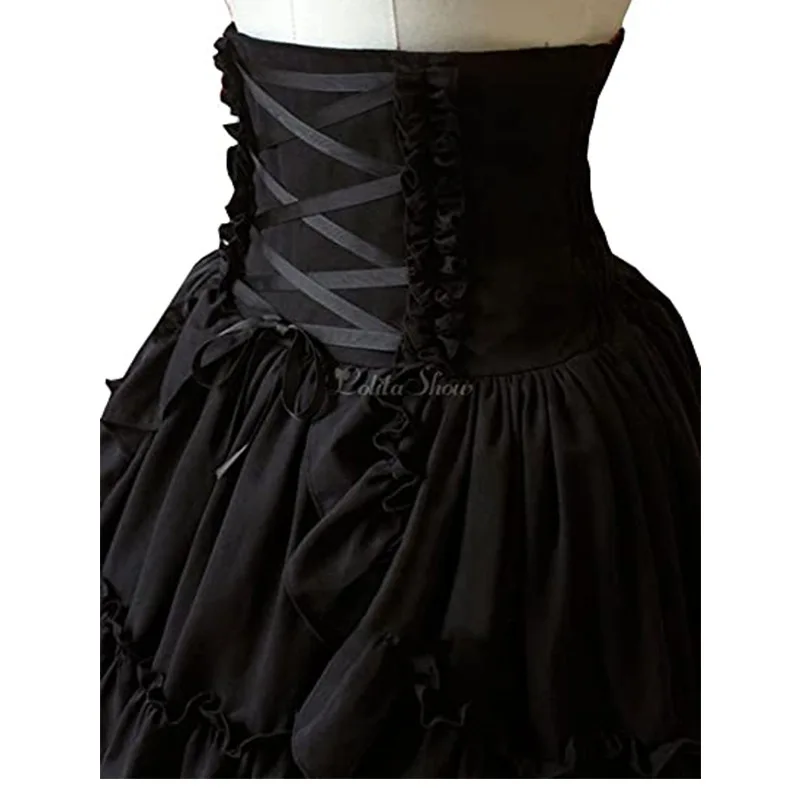 Summer Victorian Clothing - 여성 빅토리아 시대 스커트 중세 르네상스