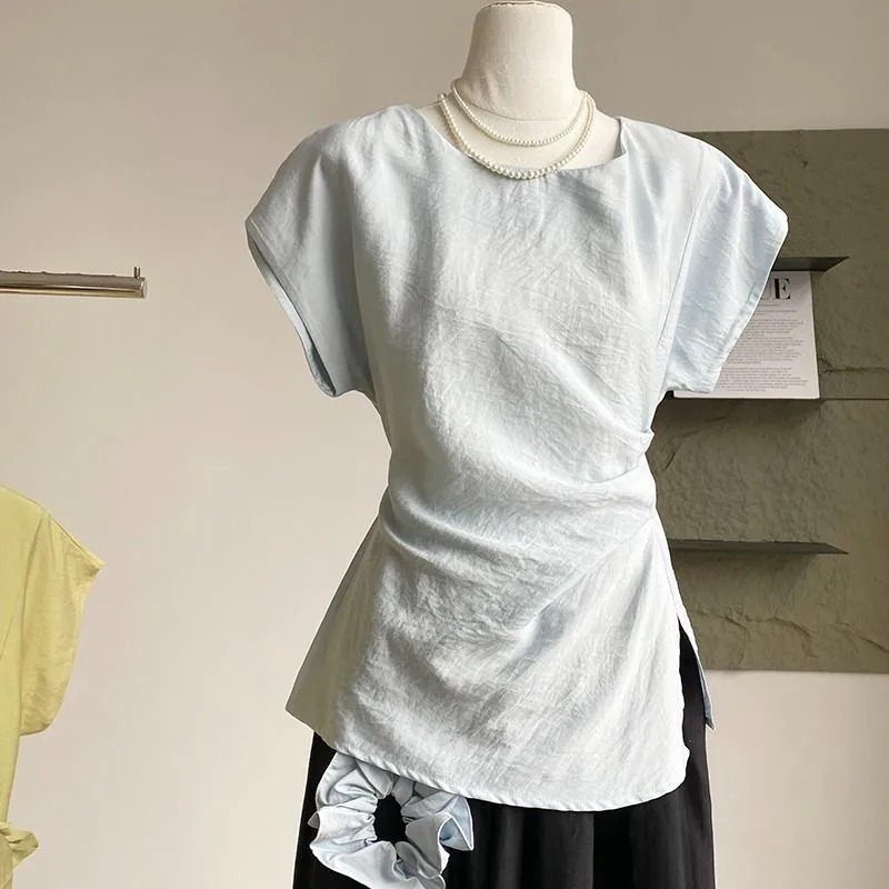 Summer Clothing Young Women - 여성 의류 여름 패션 캐주얼 단순성