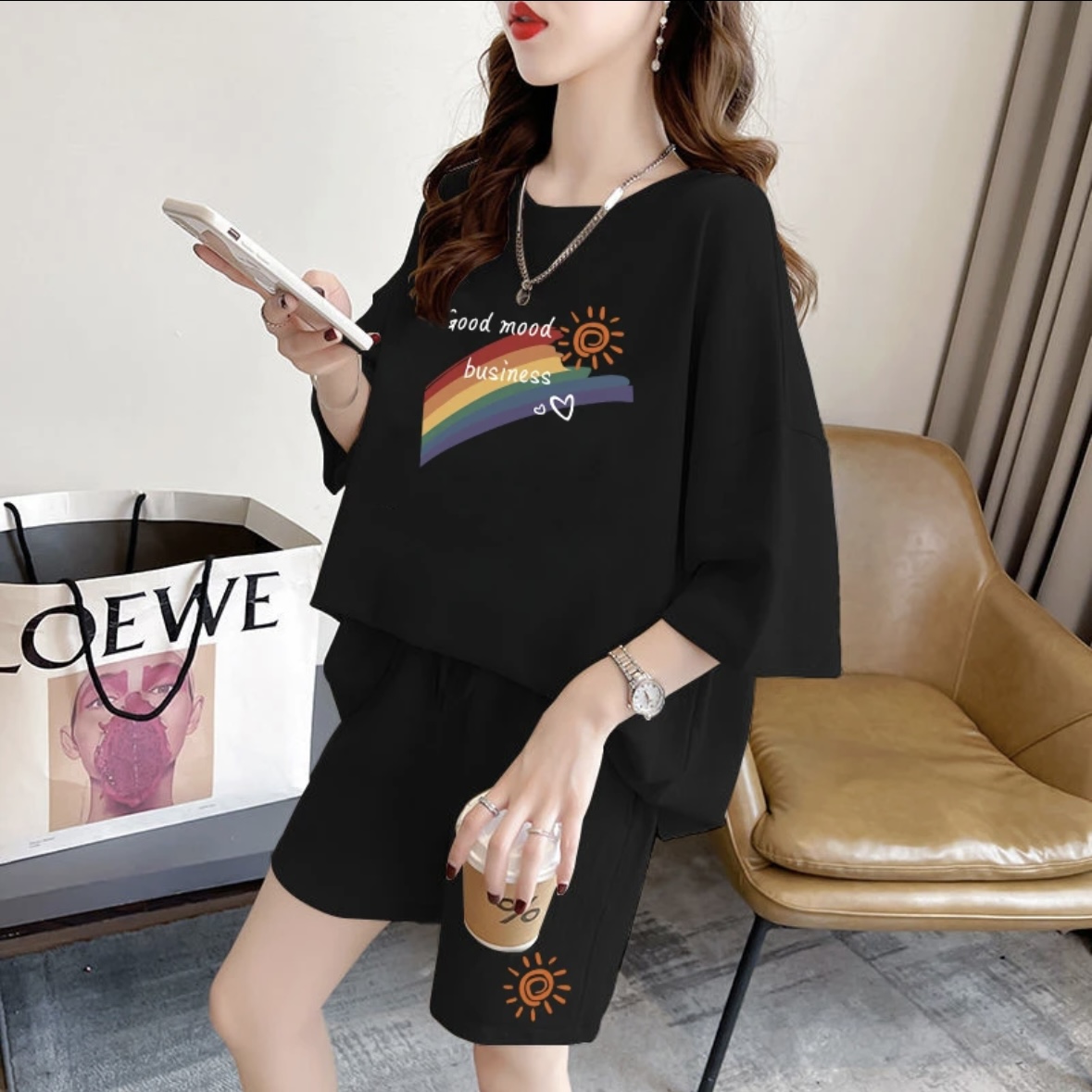Summer Clothing Women - 패션 여성 여름 반바지 세트, 스포츠웨어,