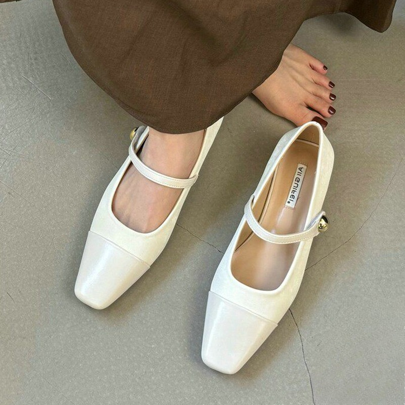 여성용 메리 제인 슈즈, 우아한 청키 슈즈, 디자이너  - Summer Clothing Stores 리뷰 및 가격