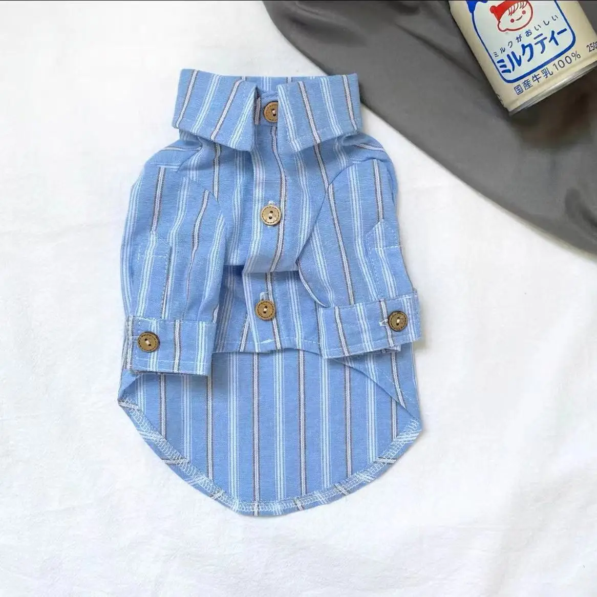 애완 동물 옷, 강아지 고양이, 얇은 줄무늬 셔츠 - Summer Dog Clothing 리뷰 및 가격