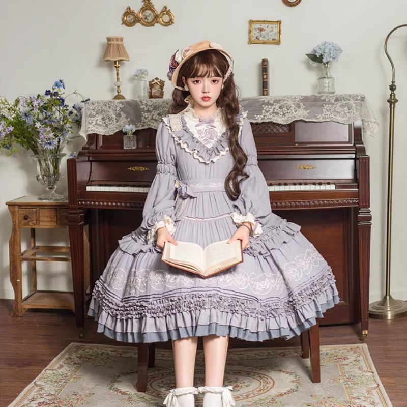 일본 코스 귀여운 로리타 드레스 여성 빅토리아 시대 빈 - Summer Victorian Clothing 리뷰 및 가격