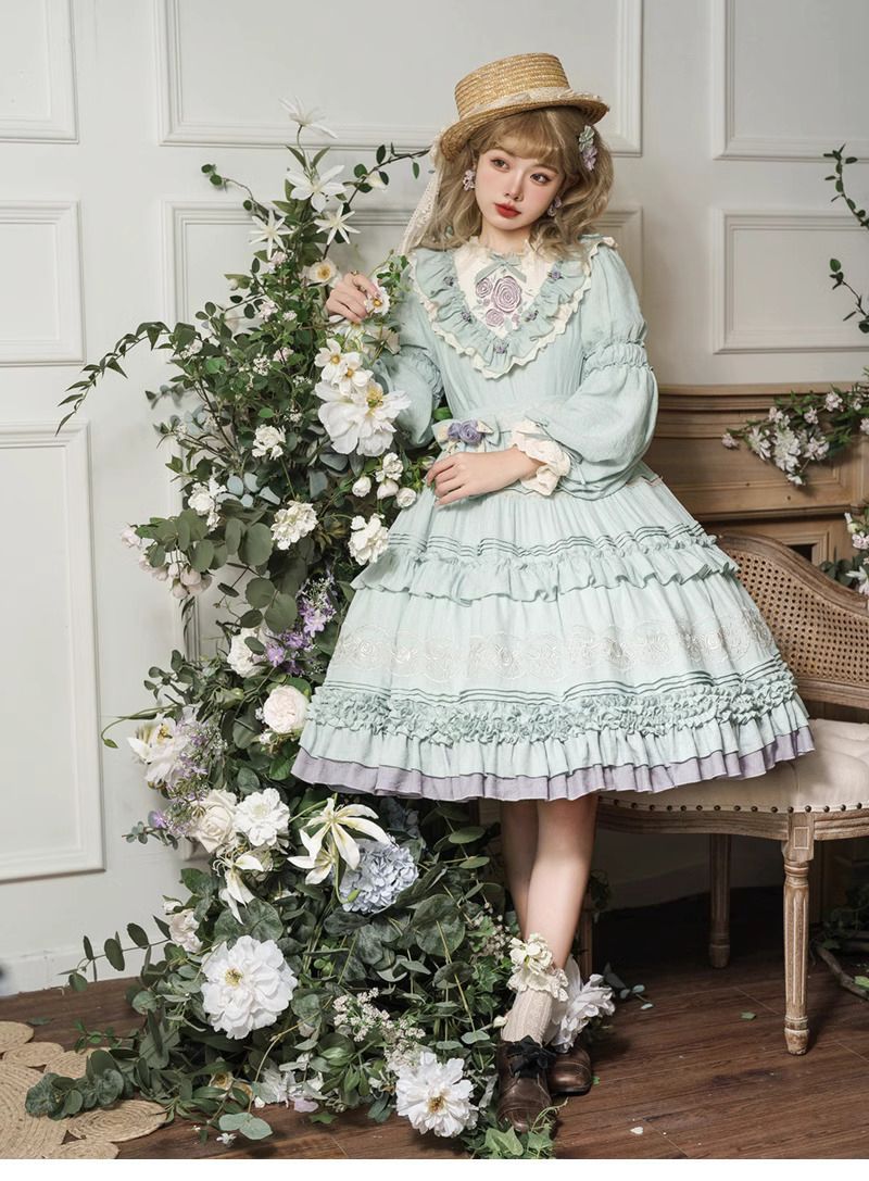 일본 코스 귀여운 로리타 드레스 여성 빅토리아 시대 빈 - Summer Victorian Clothing 리뷰 및 가격