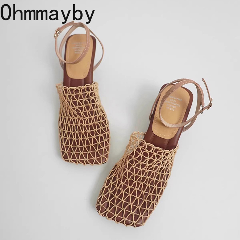 디자이너 명품 속이 빈 여성 샌들 간결한 파티 드레스  - Summer Clothing Office 리뷰 및 가격