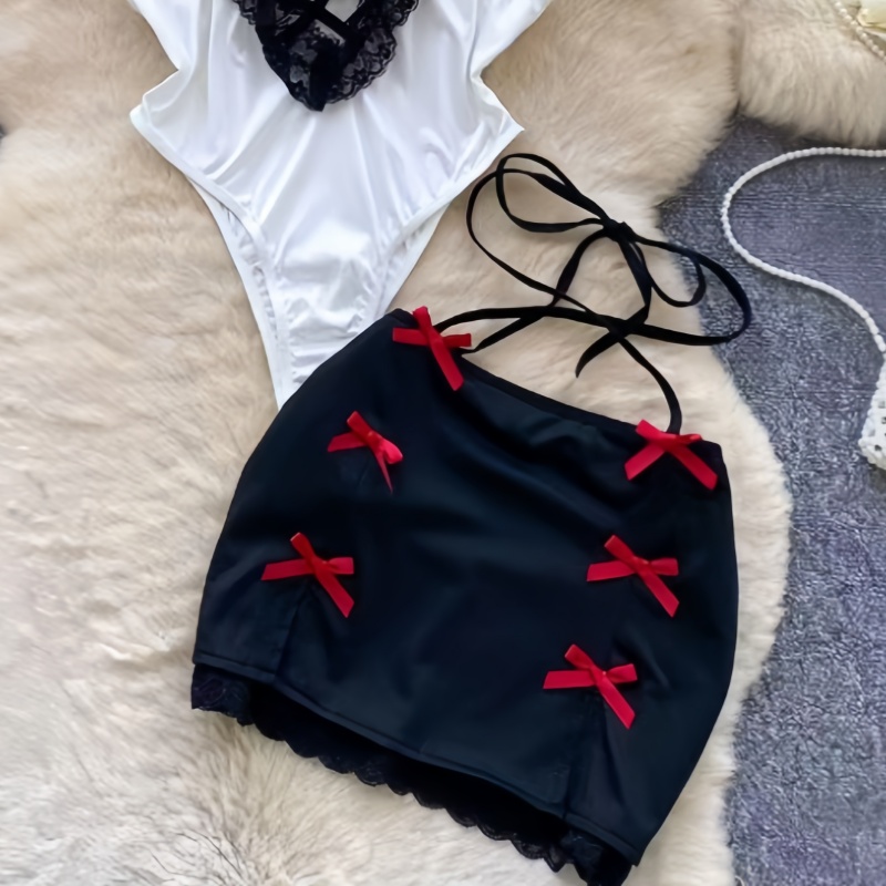 여성 2피스 세트 속이 비치는 백리스 딥 V 원피스 바 - Summer Clothing Model 리뷰 및 가격