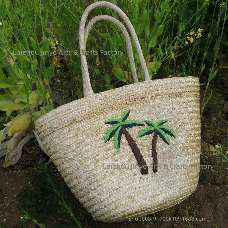 제조업체 맞춤형 손자수 밀짚 가방 캐주얼 트렌디 비치  - Beach Bag Straw 리뷰 및 가격