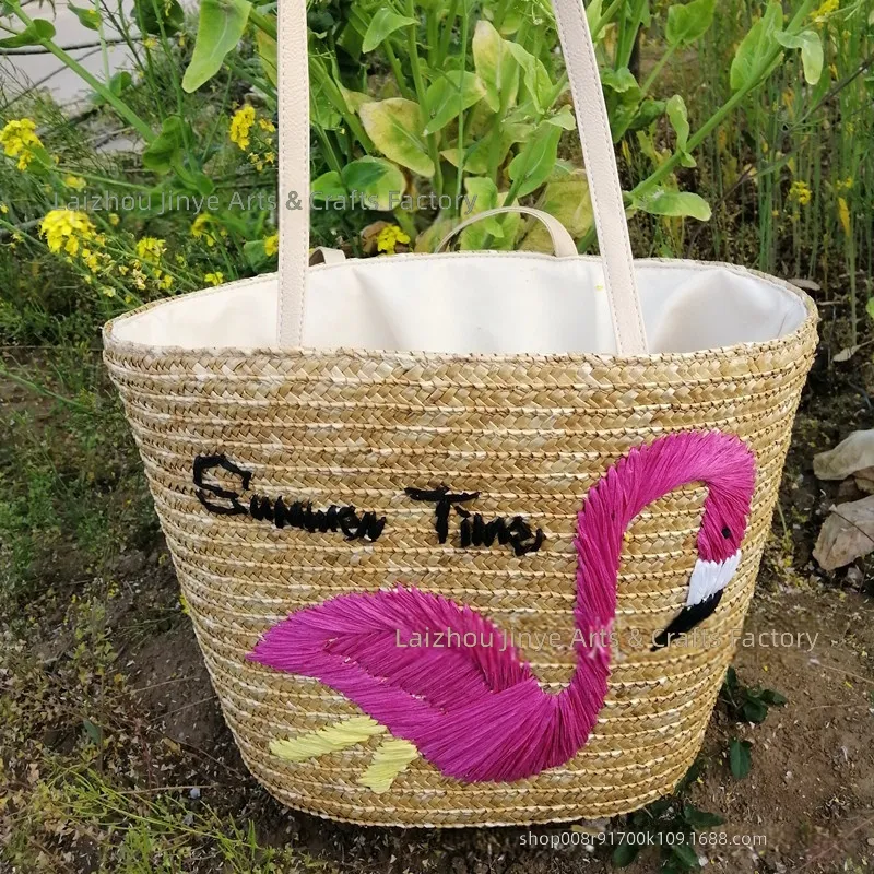 제조업체 맞춤형 손자수 밀짚 가방 캐주얼 트렌디 비치  - Beach Bag Straw 리뷰 및 가격