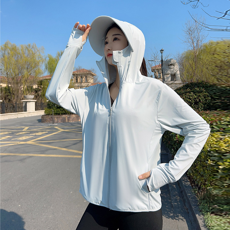 여성용 후드형 자외선 차단 재킷 십대 여름 UV 차단  - Summer Clothing Girl 리뷰 및 가격