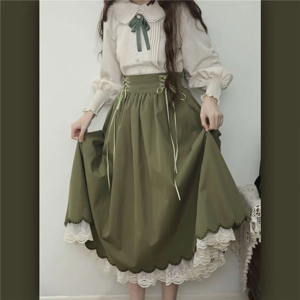 NONSAR 여성용 로리타 자수 원피스 SK 인형 칼라 - Summer Victorian Clothing 리뷰 및 가격