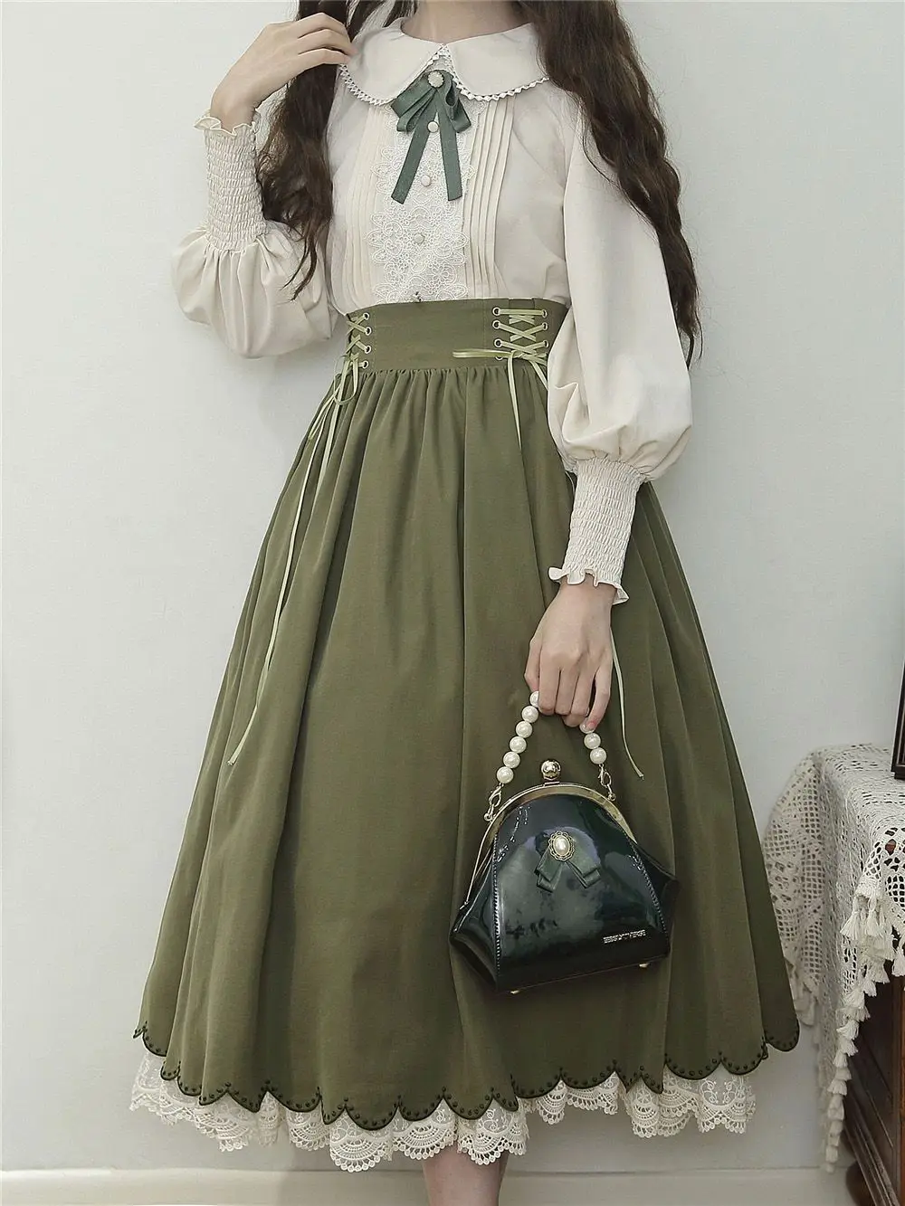 NONSAR 여성용 로리타 자수 원피스 SK 인형 칼라 - Summer Victorian Clothing 리뷰 및 가격