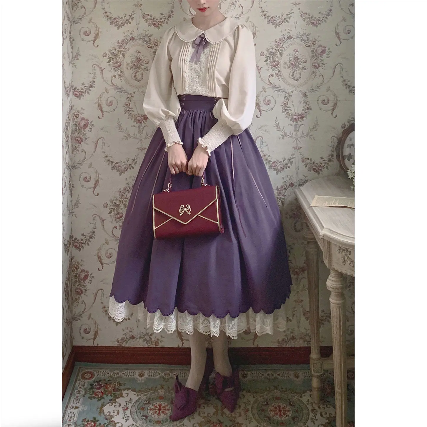 NONSAR 여성용 로리타 자수 원피스 SK 인형 칼라 - Summer Victorian Clothing 리뷰 및 가격