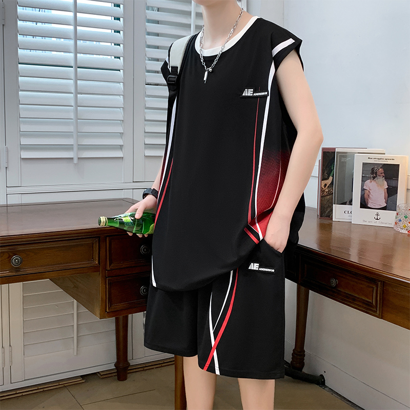 남성 캐주얼 2피스 스포츠웨어 세트 스트리트웨어 패션  - Summer Clothing Pieces 리뷰 및 가격