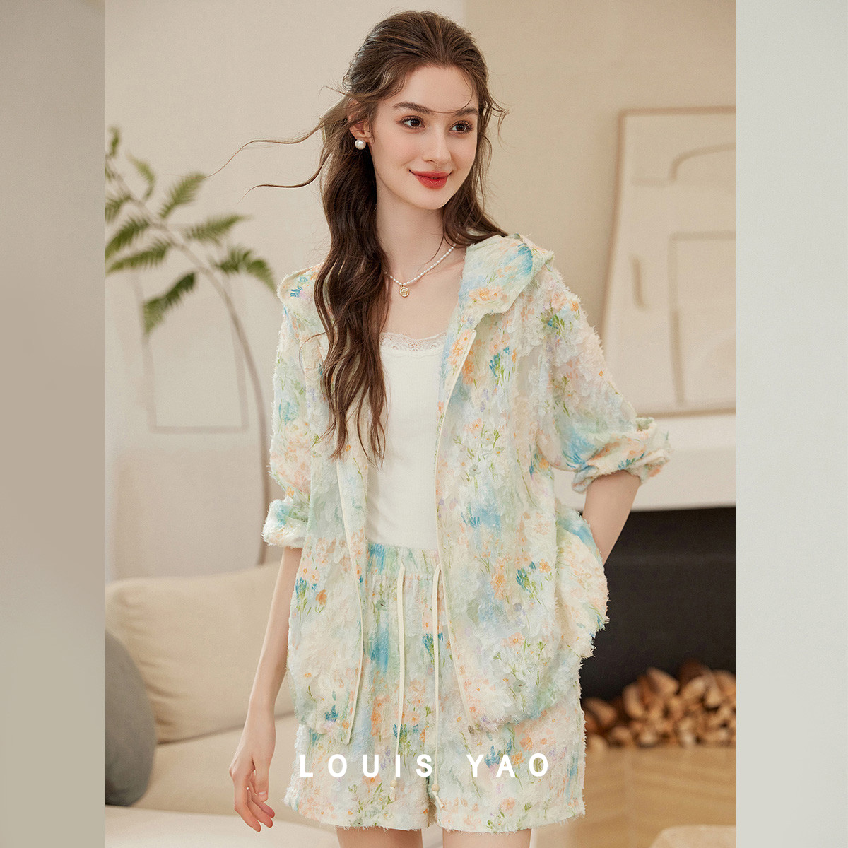 루이야오 여성 세트 2026 봄 가을 캐주얼 세트 프린 - Summer Clothing For Petite Women 리뷰 및 가격