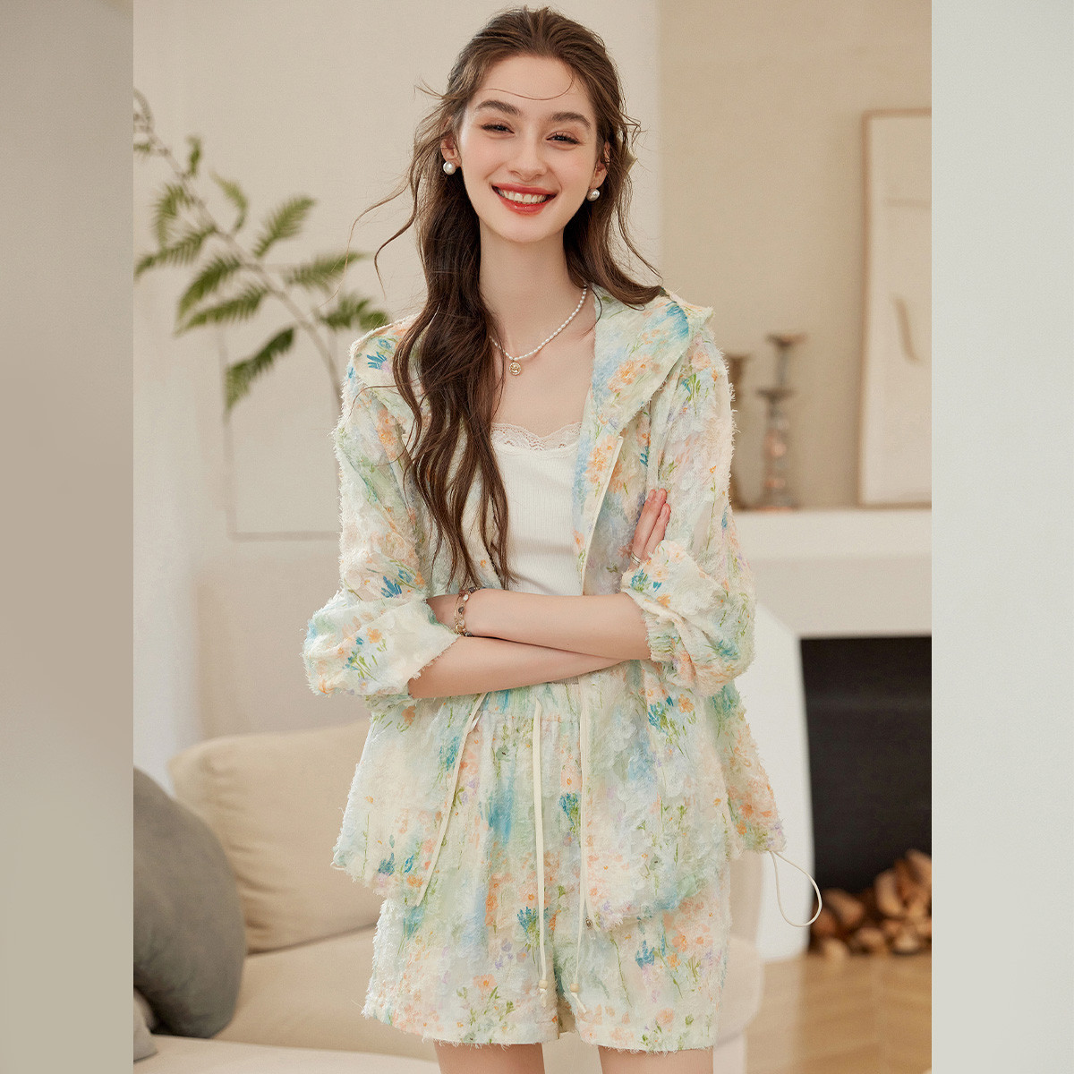 루이야오 여성 세트 2026 봄 가을 캐주얼 세트 프린 - Summer Clothing For Petite Women 리뷰 및 가격
